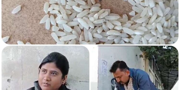 उचित मूल्य दुकानों में सड़े और अमानक स्तर के चावल वितरण का हुआ खुलासा देखे VIDEO