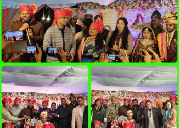 यातायात पुलिस ने सोशल पुलिसिंग के आधार पर निर्धन कन्या का कन्यादान कर संपन्न करवाया विवाह*