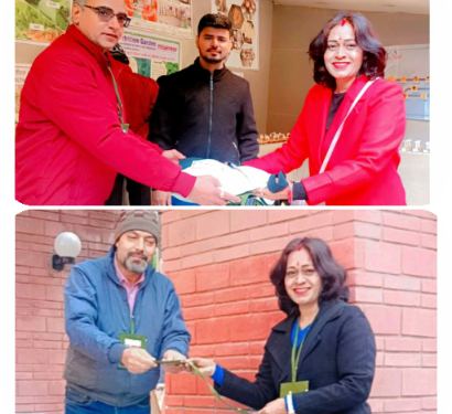 दिल्ली में आयोजित अंतर्राष्ट्रीय स्वराज संवाद महोत्सव में सहभागी रही मध्यप्रदेश कटनी जिले की चर्चित समाज सेवी अधिवक्ता मंजूषा गौतम —-