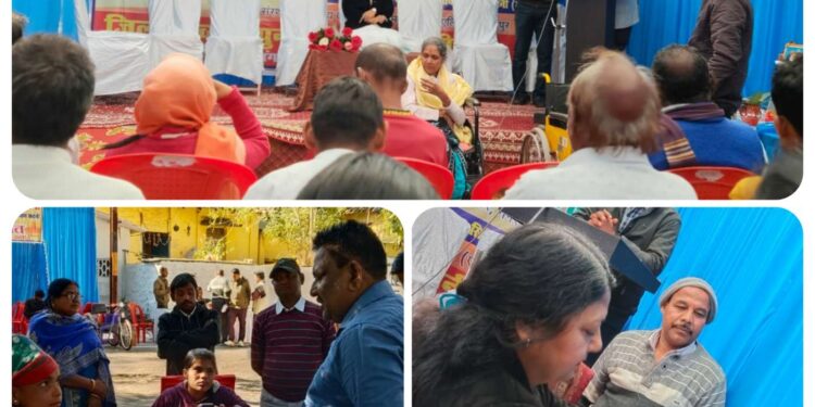 महापौर श्रीमती सूरी के मुख्य आतिथ्य में डी.डी.आर.सी. से भारत सरकार की एडिप योजनान्तर्गत दिव्यांगजनों को कृत्रिम अंग, सहायक उपकरण का हुआ वितरण