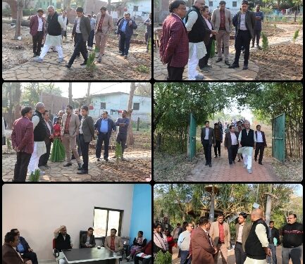 विधायक व कलेक्टर ने जागृति पार्क के सौंदर्यीकरण के तहत निर्माणाधीन बटर फ्लाई पार्क और मछलियों के लिए बन रहे मिनी पोंड कार्य का किया निरीक्षण  कार्यों में गति लाने की दी हिदायत