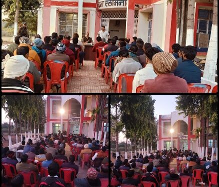 *लूट चोरी जैसी घटनाओं पर अंकुश लगाने हुई स्लीमनाबाद पुलिस मुस्तैद* *व्यापारियों और पुलिस के बीच हुआ संवाद*