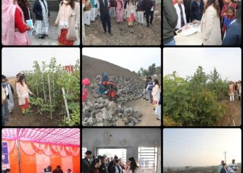 कलेक्टर सुश्री बाफना ने विभिन्न विकास कार्यों एवं जनकल्याण शिविरों का निरीक्षण किया