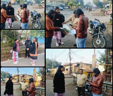*शहर की सफाई व्यवस्था में कसावट लाने कड़ाके की ठंड की परवाह किये बिना फील्ड में उतरी निगमायुक्त प्रीति यादव*  *सुबह 6 बजे आकस्मिक रूप से पहुंची निगमायुक्त ने क्षेत्र के वार्डों में देखी सफाई व्यवस्था*