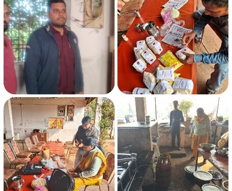 गंदगी युक्त अस्वच्छ वातावरण में खाद्य सामग्री का निर्माण एवं विक्रय करनें पर ढावा संचालक पर हुई बड़ी कार्यवाही स्लीमनाबाद थाना में दर्ज कराई गई प्राथमिकी खाद्य विभाग, राजस्व विभाग, आबकारी विभाग एवं विद्युत विभाग की सामूहिक कार्यवाही बिजली चोरी का प्रकरण पंजीबद्ध
