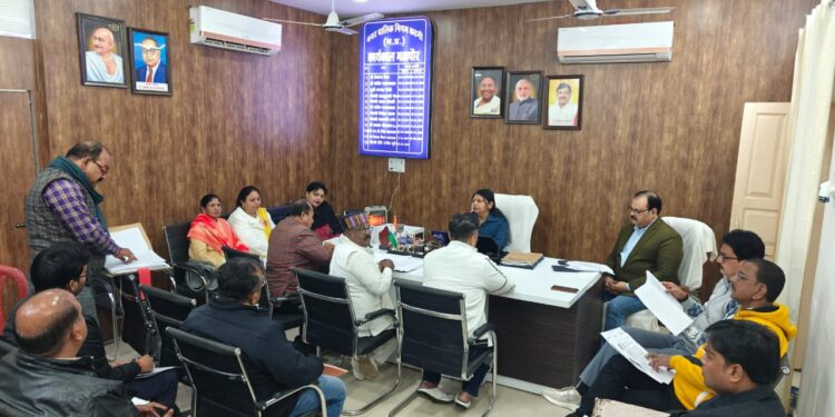 महापौर प्रीति संजीव सूरी की अध्यक्षता में संपन्न हुई मेयर इन काउंसिल की बैठक