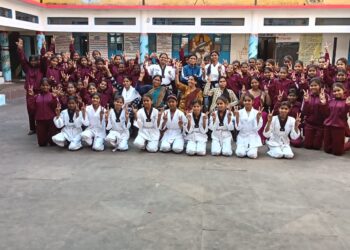 नेताजी सुभाष चंद्र बोस बालिका छात्रावास बड़गांव जुड़ो कारटे की दी परीक्षा,,