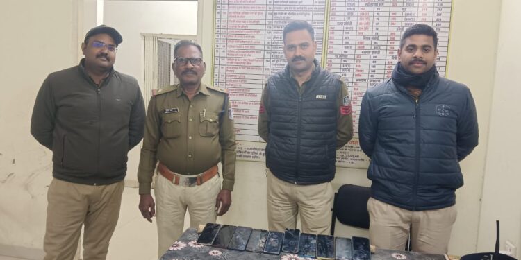 रेलवे स्टेशन क्षेत्र में संदिग्ध गतिविधि पर कार्रवाई