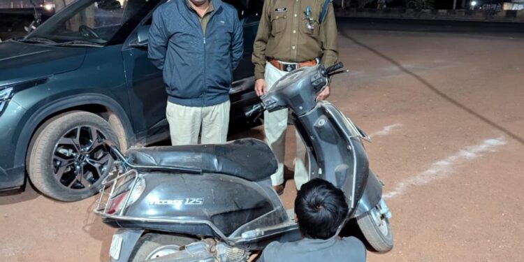 *झिंझरी चौकी पुलिस द्वारा चोरी की वारदात का खुलासा, आरोपी गिरफ्तार*