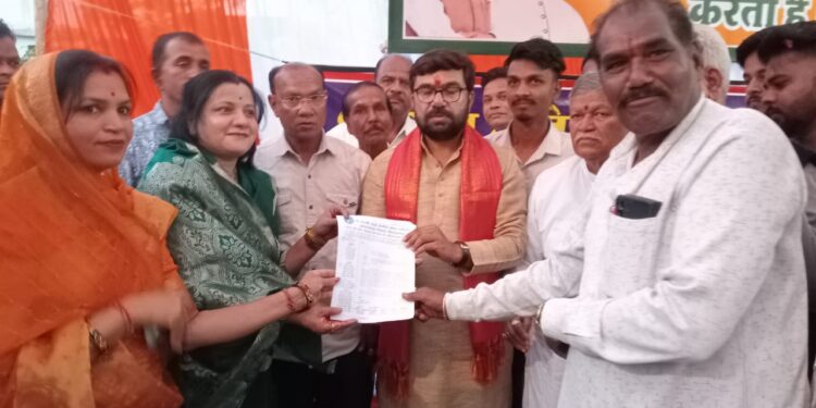 *अमरवाड़ा नगर में क्षेत्रीय सहयोग से मां अन्नपूर्णा देवी का बनेगा विशाल मंदिर।*