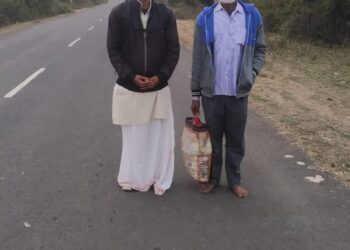 युवक कांग्रेस मंडलम अध्यक्ष पैदल मैहर माता यात्रा में निकाले