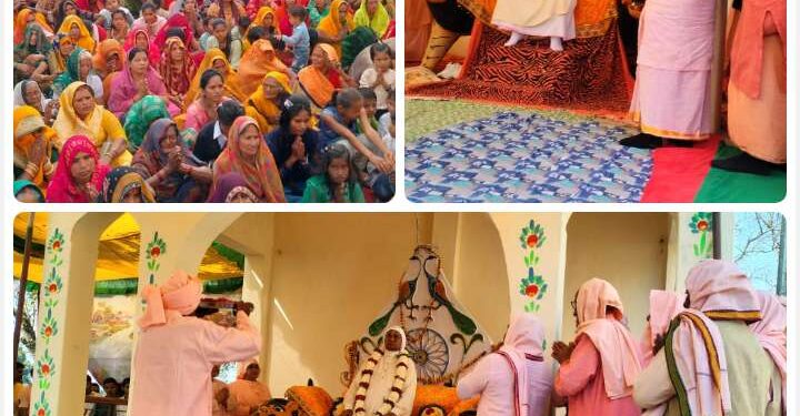 रीठी अध्ययन केंद्र प्रभारी ने जनअभियान परिषद द्वारा संचालित कक्षाओं का किया निरीक्षण।