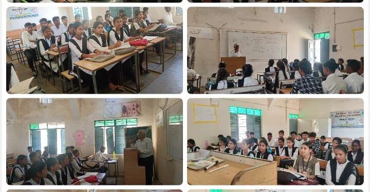 कवर फसल मल्चिंग एवं प्लास्टिक मल्चिंगका विद्यार्थियों को तकनीकी प्रशिक्षण दिया गया।