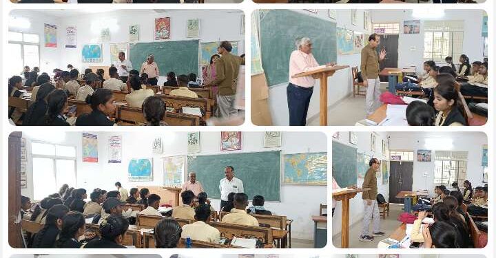 विद्यार्थियों को औषधीय पौधे एवं उनके उपयोग का तकनीकी प्रशिक्षण दिया गया।