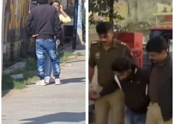 देखिए लड़की छेड़ने के बाद पुलिस क्या हाल करती है 