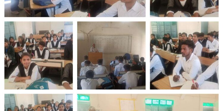 विद्यार्थियों को हरी खाद एवं खली के उपयोग का तकनीकी प्रशिक्षण दिया गया।