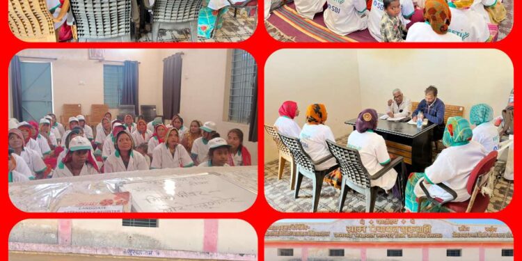 डेयरी एवं केंचुआ खाद निर्माण प्रशिक्षण की परीक्षा संपन्न।