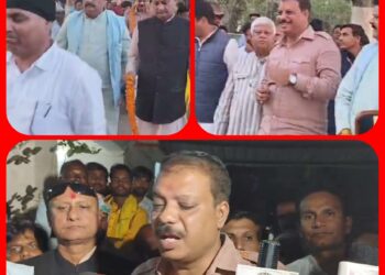 नेता प्रतिपक्ष उमंग सिंघार पहुंचे जेके सीमेंट प्लांट।  कहा जेके सीमेंट फेक्ट्री प्रबंधन के वादे झूठे देखिए क्या बोले