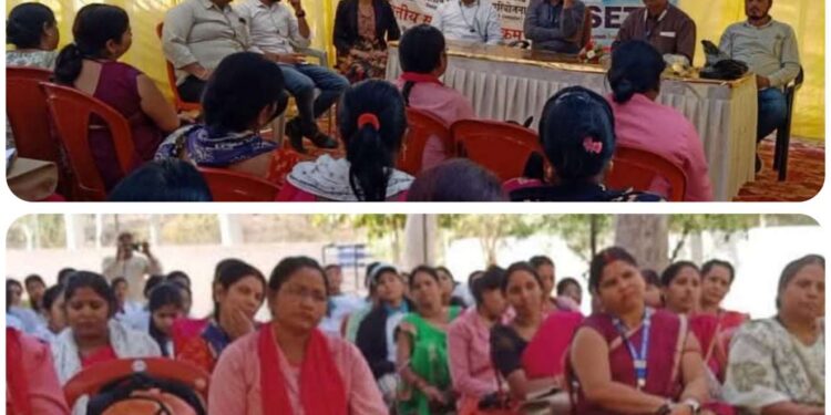 महिला थीम ‘’वित्तीय समझदारी समृद्ध नारी’’ पर वित्तीय साक्षरता शिविर का आयोजन हुआ