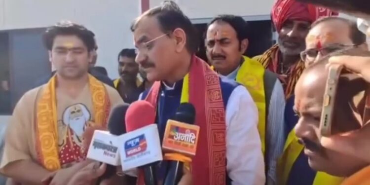 23 फ़रवरी को प्रधानमंत्री और 26 फरवरी को देश की महामहिम राष्ट्रपति जी बागेश्वर धाम पधार रहे है-सांसद वी डी शर्मा