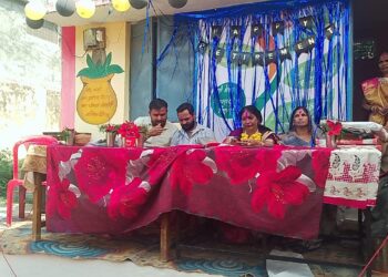 आगनवाड़ी कार्यकर्ता राजकुमारी गुरु का विदाई समारोह संपन्न
