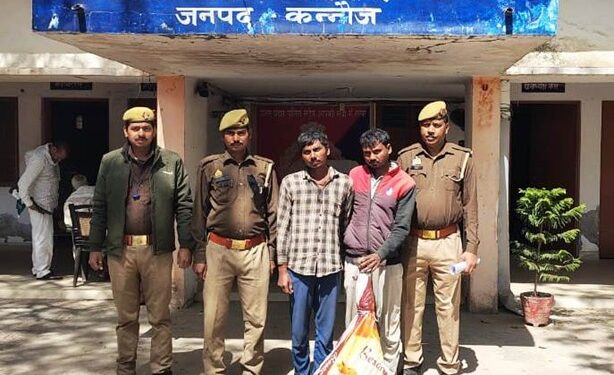*थाना सौरिख पुलिस द्वारा चोरी में वांछित 02 अभियुक्तगण को किया गया गिरफ्तार ।*