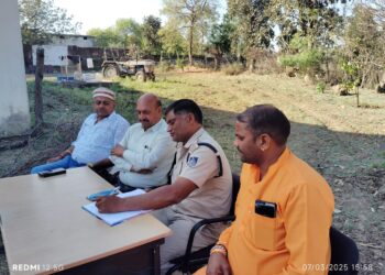 सिलौंडी में शांति समिति की बैठक हुई