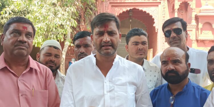 पूर्व विधायक कुणाल चौधरी ने साधा बीजेपी सरकार पर निशाना प्रदेश में विधायकों के रिश्तेदार चल रहे हैं थाने श्री चौधरी..!