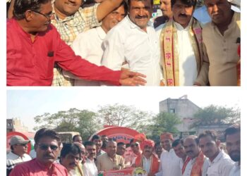 विधायक घनश्याम चंद्रवंशी द्वारा विधायक निधि से 55 ग्राम पंचायतों को पानी के टैंकरों का किया वितरण…ग्रामीणों की बुझेगी की प्यास….।