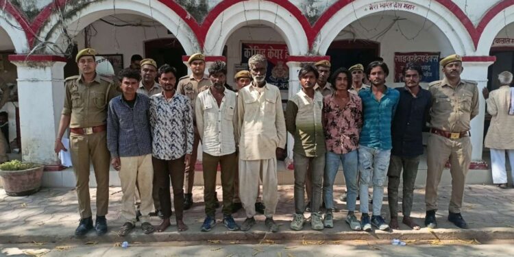 *थाना इंदरगढ़ पुलिस द्वारा “गौवध निवारण अधिनियम” के तहत 08 नफर अभियुक्तगण को गिरफ्तार कर भेजा गया जेल ।*