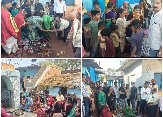 *नगर विकास को महापौर की एक और बड़ी सौगात,मदन मोहन चौबे वार्ड में होंगे 65 लाख की लागत से विकास कार्य* *महापौर,निगमाध्यक्ष एवं स्थानीय पार्षद की गरिमामय उपस्थिति में संपन्न हुआ भूमिपूजन*