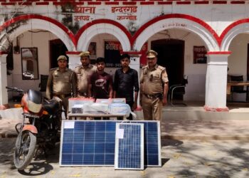 *थाना इन्दरगढ़ पुलिस द्वारा 02 अभियुक्तगण को चोरी किये गए सामान के साथ गिरफ्तार कर भेजा गया जेल।*