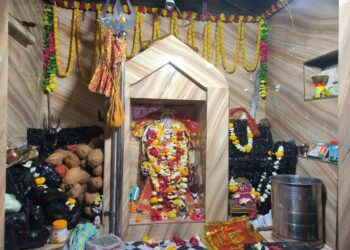 दैवीय शक्ति से रातों रात बनकर तैयार हुआ था बड़ी माई का मंदिर  मंदिर से भक्तों की जुड़ी है आस्था, पूरी होती हैं मनोकामनाएं,उमरियापान के बडी माई मन्दिर में नवरात्र के पहले दिन से उमड़ी श्रद्धालुओं की भीड़,देरशाम बोए गए जवारें