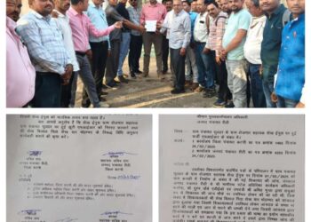 शिकायतकर्ता ने मचाया बवाल सचिव एवं सहायक सचिव संघ ने सौंपा ज्ञापन,,,