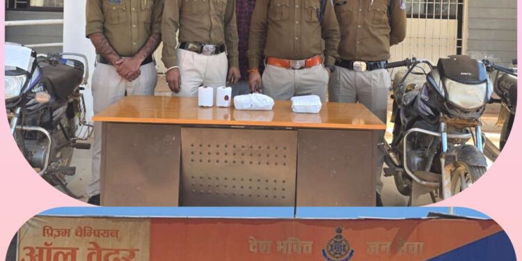 *एक ही दिन में दो लूट करने वाले 5 आरोपी गिरफ्तार, शाहनगर थाना पुलिस ने किया खुलासा*