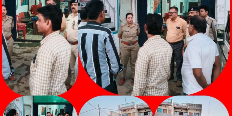थाना बाकल पुलिस ने होली पर्व के मद्देनजर की कार्यवाही