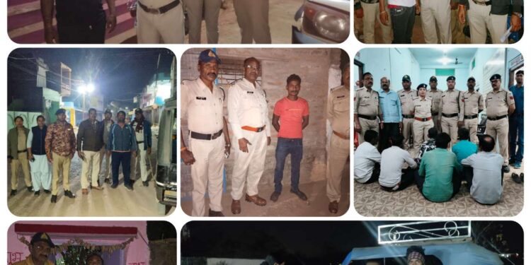 ● *होली रंगपंचमी, रमजान को ध्यान में रखते हुए, कटनी पुलिस की सरप्राइज चेकिंग मे गुंडे, बदमाशों एवं असमाजिक तत्वों के विरुद्ध कड़ा प्रहार*