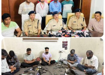 भारत-न्यूजीलैंड फाइनल क्रिकेट मैच पर ऑनलाइन सट्टा चलाने वाले 7 आरोपी गिरफ्तार आरोपियों के पास से 25 करोड़ का हिसाब किताब जब्त