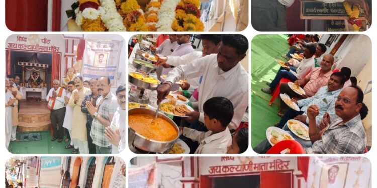 *महाव्यक्तिव देवी भक्त आचार्य चंदनलाल मेहरोलिया वाल्मीकि तिलकधारी बाबूजी की प्रतिमा अनावरण समारोह*