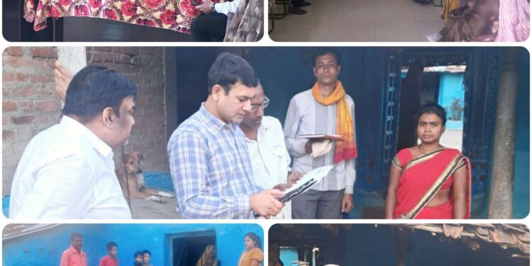 *जनपद पंचायत ढीमरखेड़ा के सीईओ श्री कोरी ने 3 अप्रैल को खम्हरिया में होने वाले लोकसुनवाई सह जनसंवाद कार्यक्रम के पूर्व आवश्यक तैयारी एवं व्यवस्थाओं का लिया जायजा, दिए आवश्यक निर्देश* *सीईओ ने आवास प्लस टू के अंतर्गत सर्वेक्षण कार्य का भी किया मुआयना*