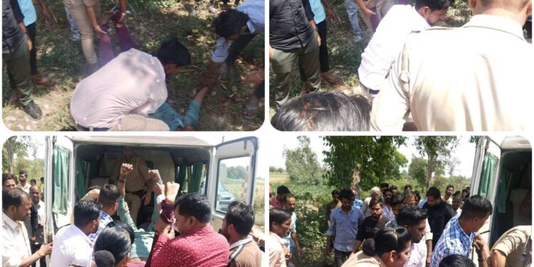 तेज रफ्तार डंपर ने बाइक में मारी टक्कर बुझ गयाघर का इकलौता चिराग एक की मौत एक घायल परिवार में मचा कोहराम