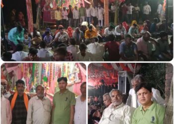 हिंदू मुस्लिम भाईचारे की मिसाल कायम करते हुए मदीना मस्जिद