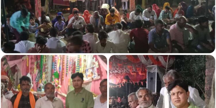 हिंदू मुस्लिम भाईचारे की मिसाल कायम करते हुए मदीना मस्जिद