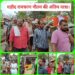 शहीद रामचरण गौतम की अंतिम यात्रा।