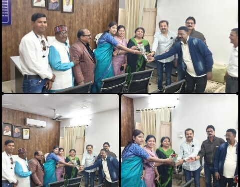 *अंतर्राष्ट्रीय महिला दिवस के अवसर पर निगमाध्यक्ष मनीष पाठक,एमआईसी सदस्यों व पार्षद जनों द्वारा महिलाओं का सम्मान कर दी शुभकामनाएँ*