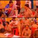 DM ने अपने हाथों से परोसा सब्जी SSP ने कचौरी…मातहतों को अधिकारियों ने बोला…थैंक्यू…|