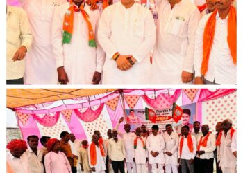 ग्राम पंचायत खमलाय में 40 लाख के कार्यों का भूमि पूजन एवं 10 लाख का लोकार्पण…..।