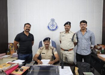 उड़ीसा का फरार गांजा तस्कर आदम सुना की गिरफ्तारी*