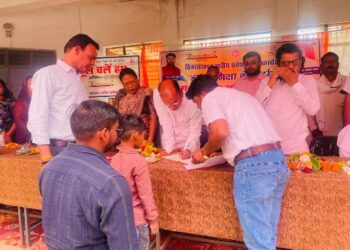 *शासकीय मॉडल स्कूल हर्रई में प्रवेशोत्सव एवं भविष्य से भेंट कार्यक्रम हुआ आयोजित*  *क्षेत्रीय विधायक राजा कमलेश प्रताप शाह के मुख्य आतिथ्य में हुआ कार्यक्रम संपन्न*