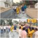 *महापौर ने निगमाध्यक्ष एवं स्थानीय पार्षद के साथ नवनिर्मित सड़क का किया निरीक्षण*